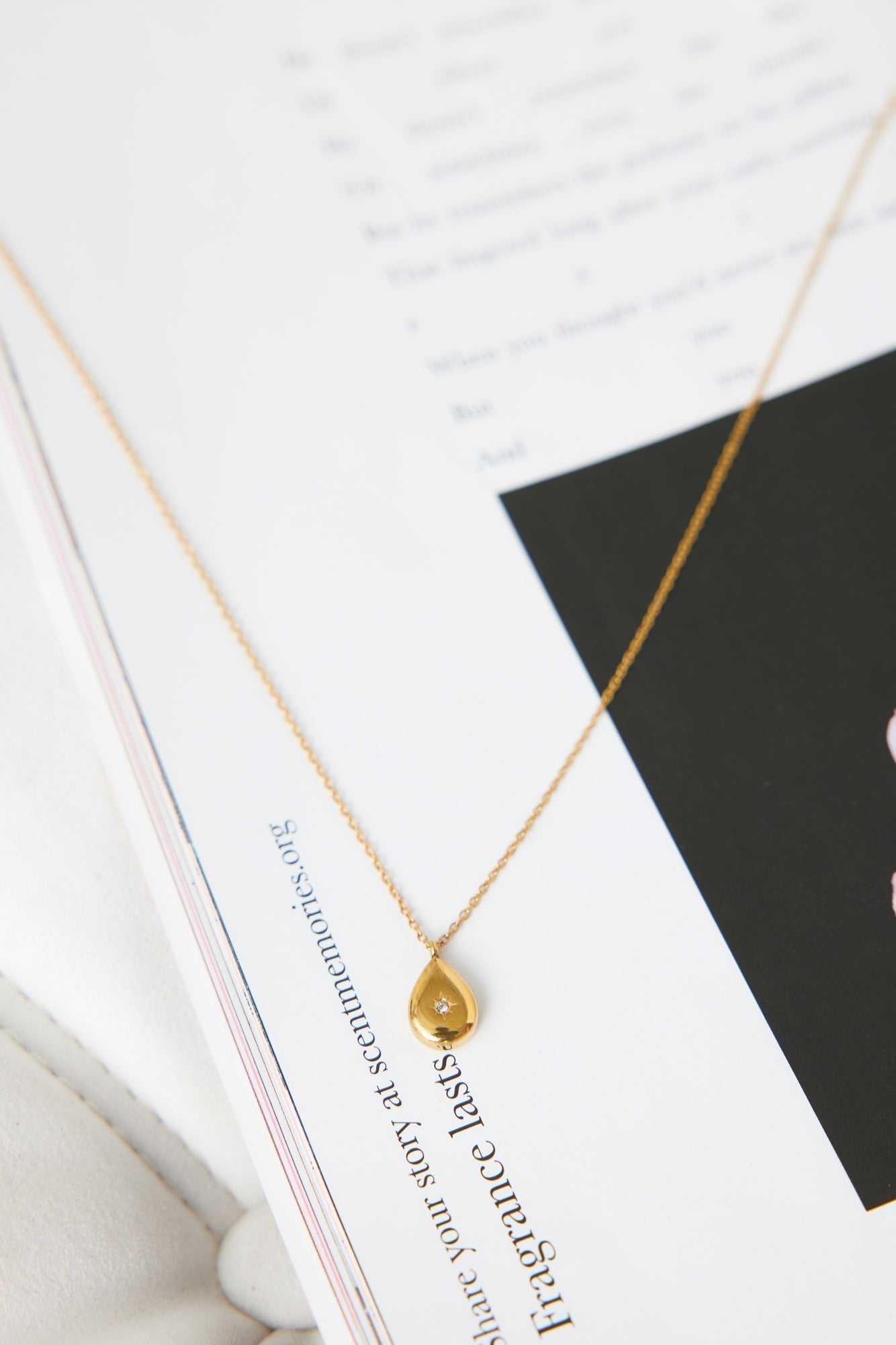 18k Gold Plated Shiny Horizons Necklace
