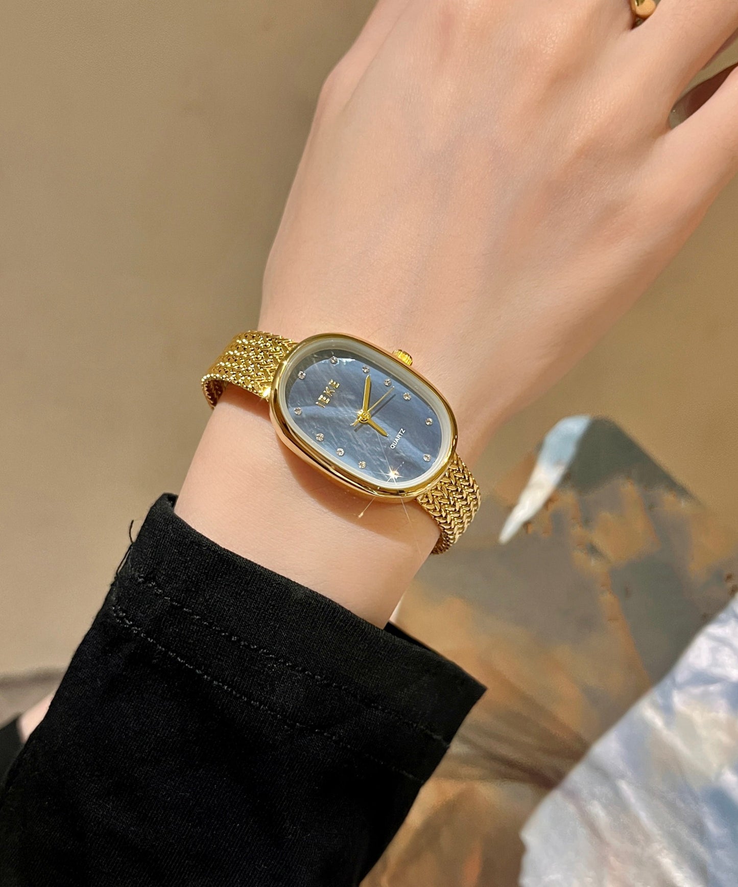 Silk Stainless Steel Quartz Movement Watches