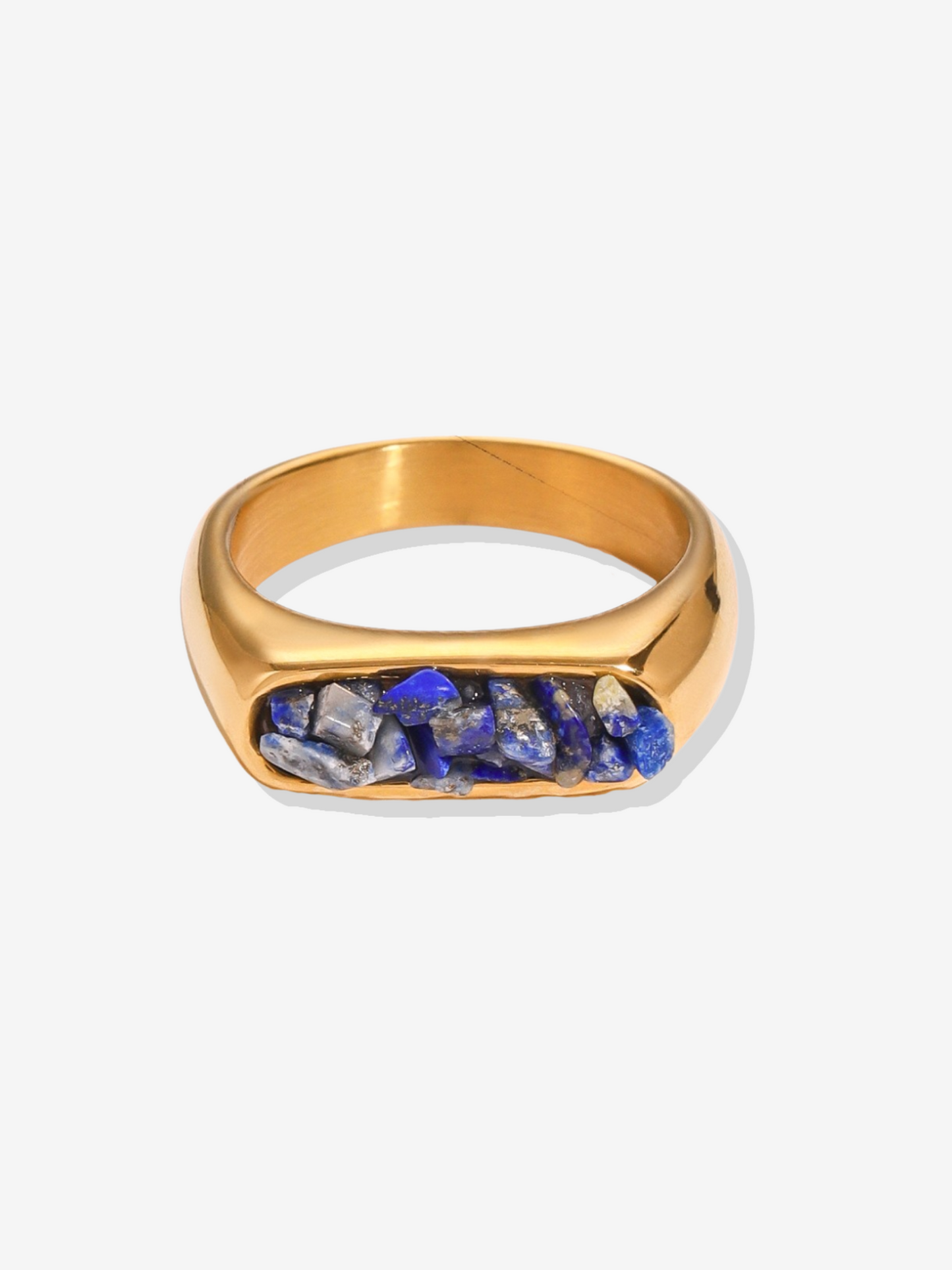 Luna Lapis Lazuli Ring Set