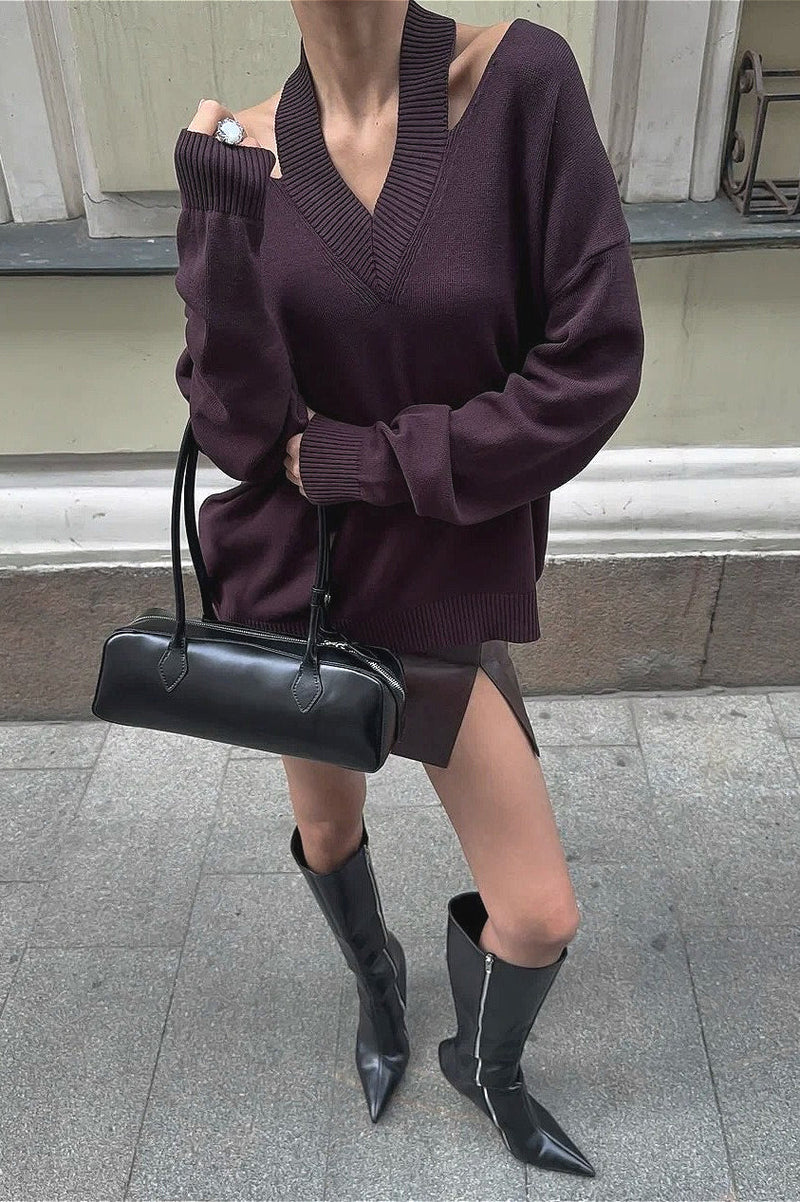 Halter Off Shoulder Blouse