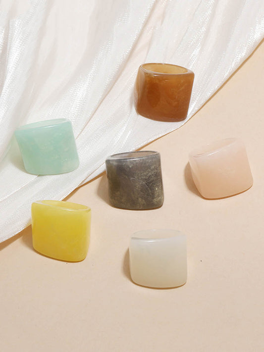 Geometric Rings Accessories