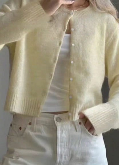 Soft Knit Color Cardigan