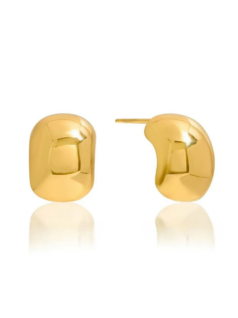 Nahla Sculptural Hoop Earrings