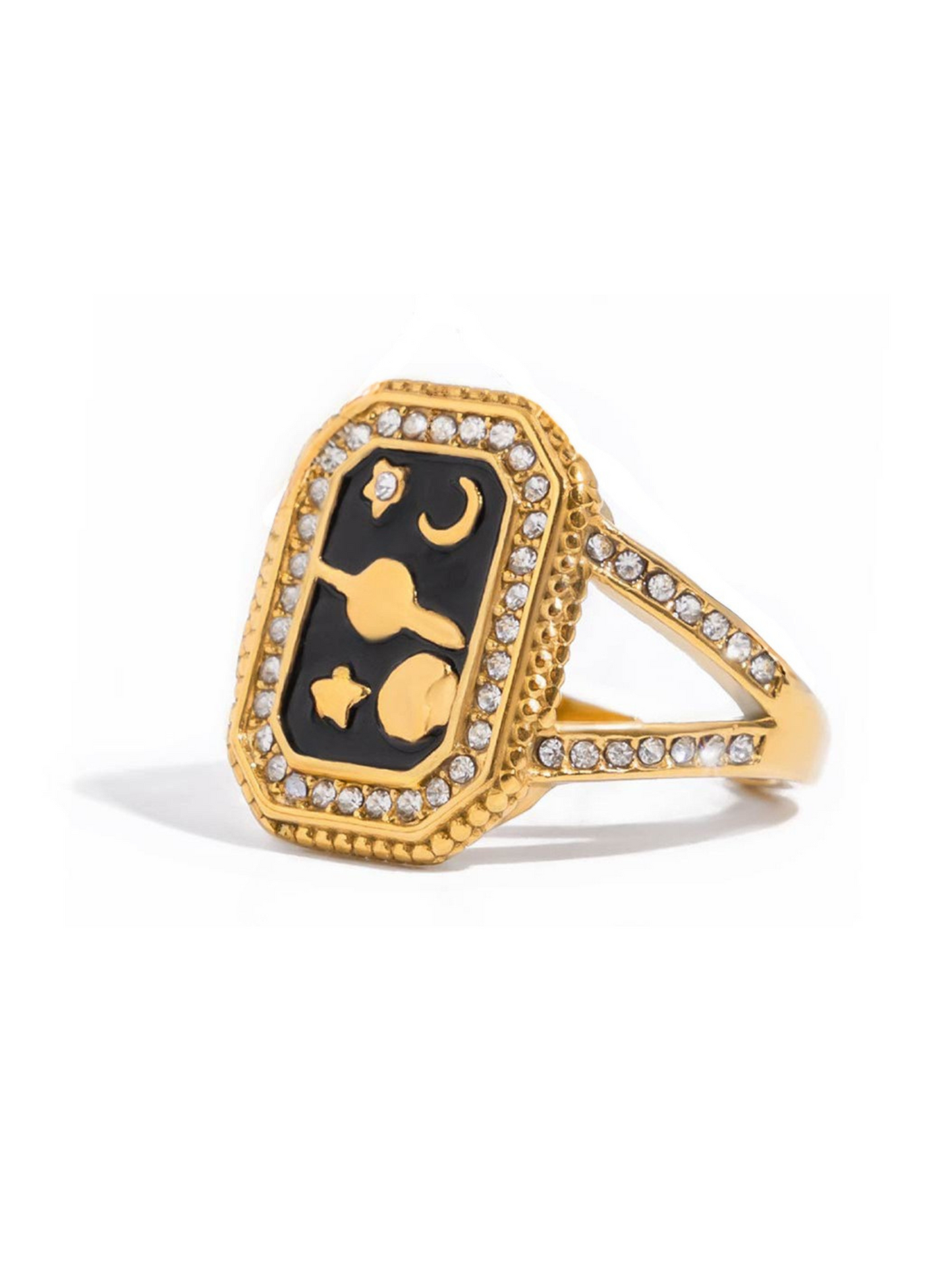 Blakelee Modern Emblem Ring