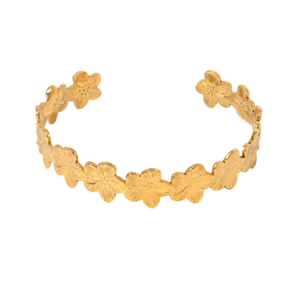 Mallie Blossom Adjustable Ring & Bracelet Set