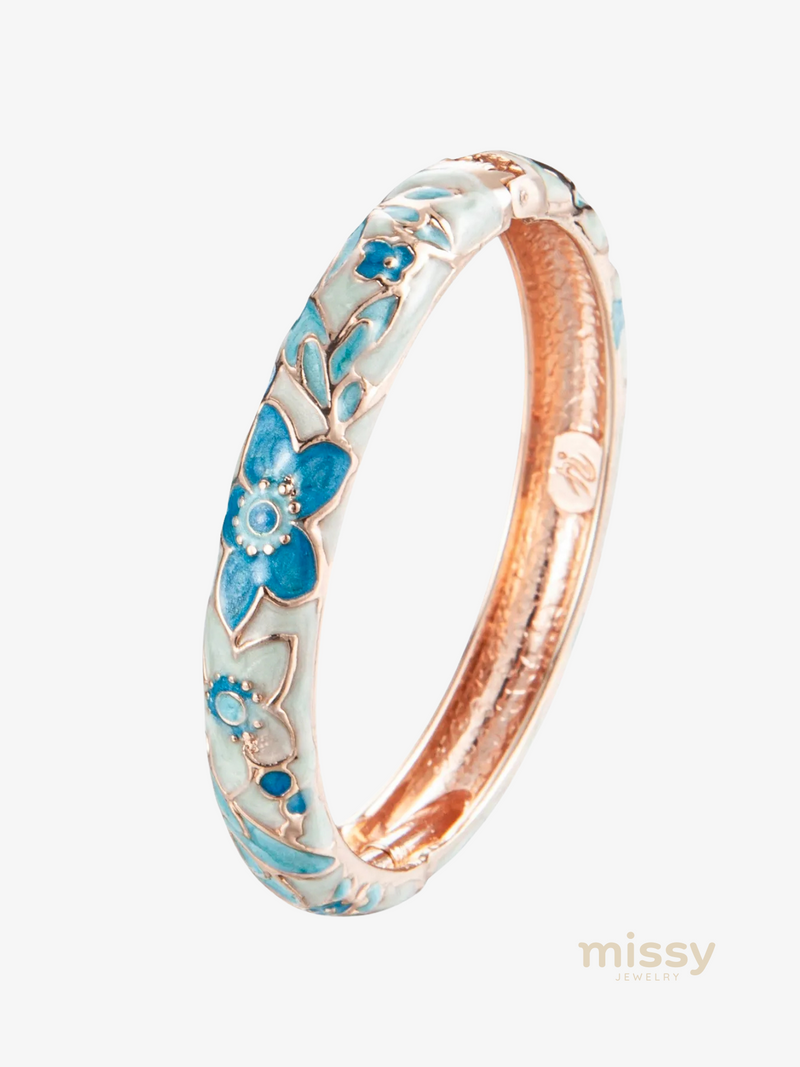 Roman Blue Bangle