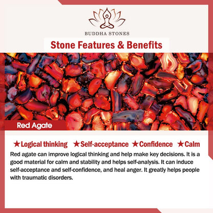 Buddha Stones Natural Crystal Beads Heart Bracelet