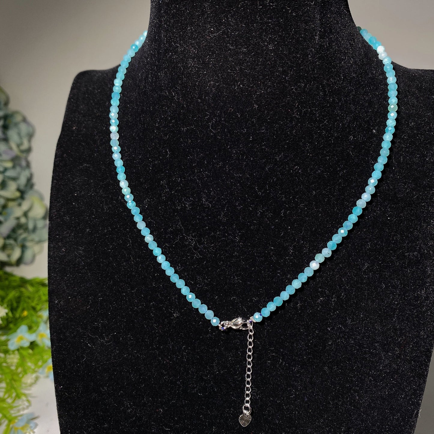 2mm Mixed Crystal Faceted Spiritual Necklace Healing Energy