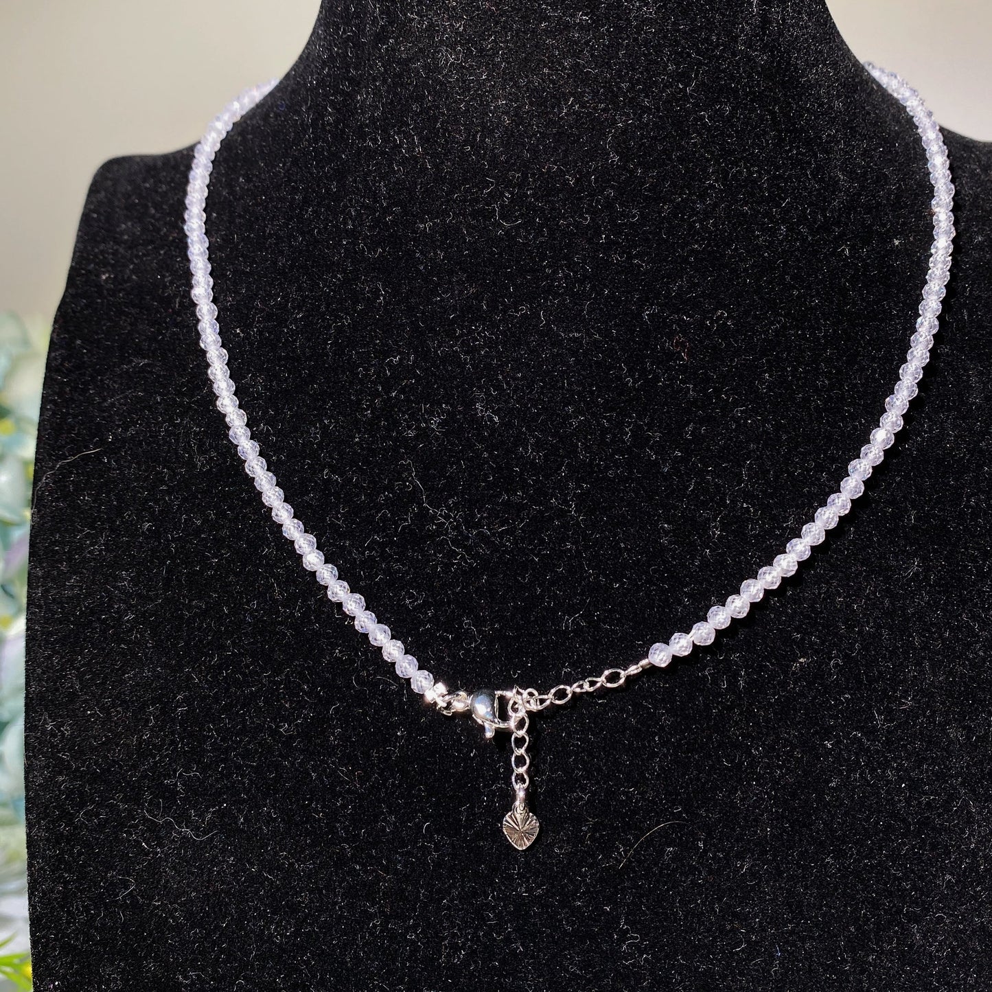 2mm Mixed Crystal Faceted Spiritual Necklace Healing Energy