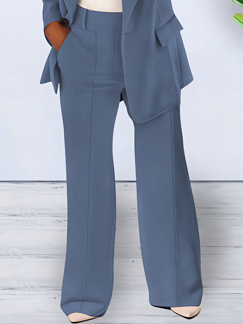 Lapel Slim Cardigan Suit