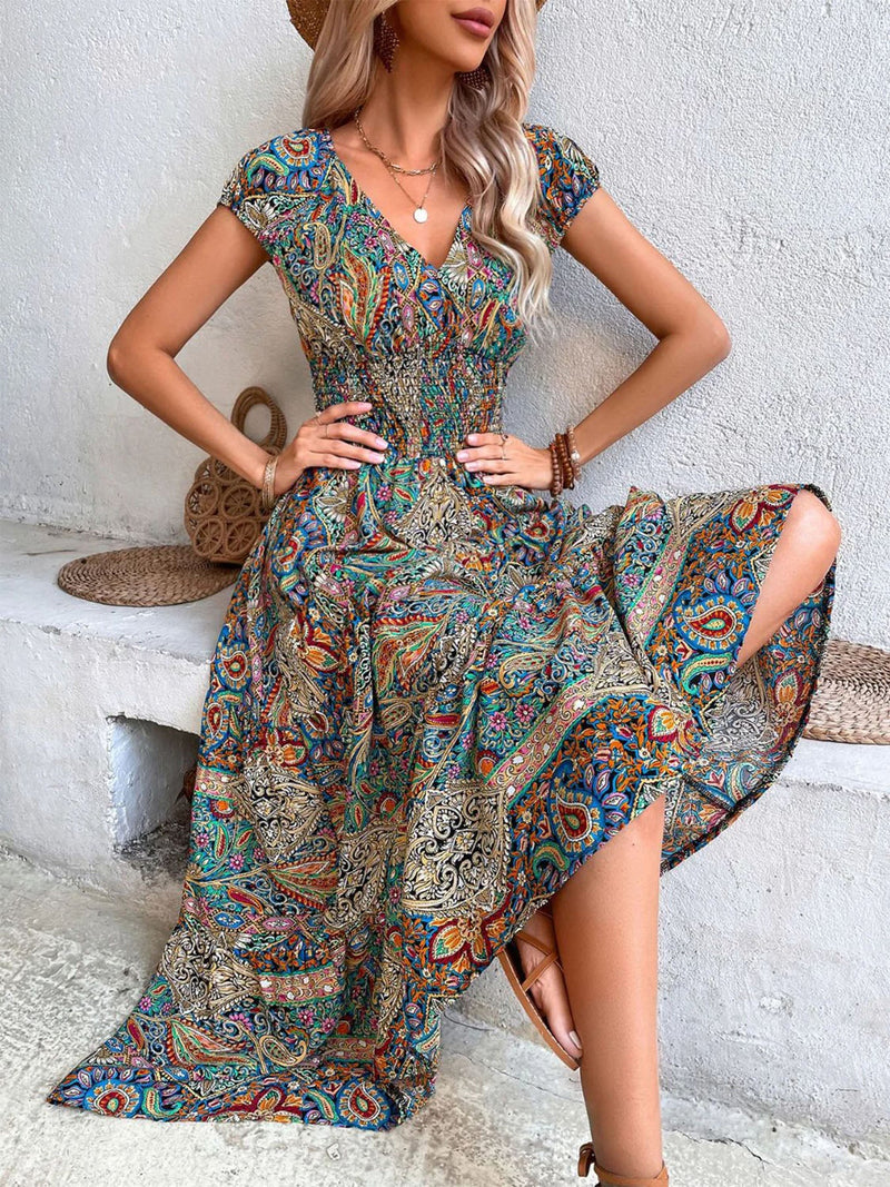 Retro Maxi Dress