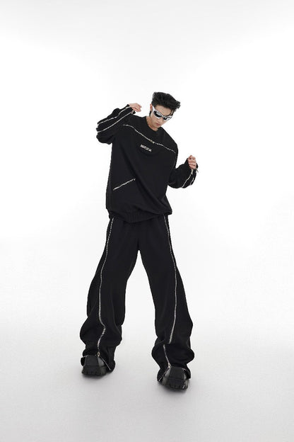 Zipper Sweatpants