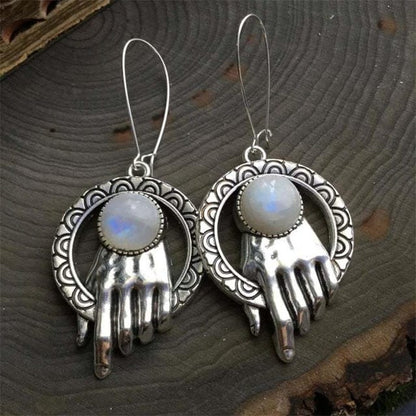 Magick Opal Hands Earrings