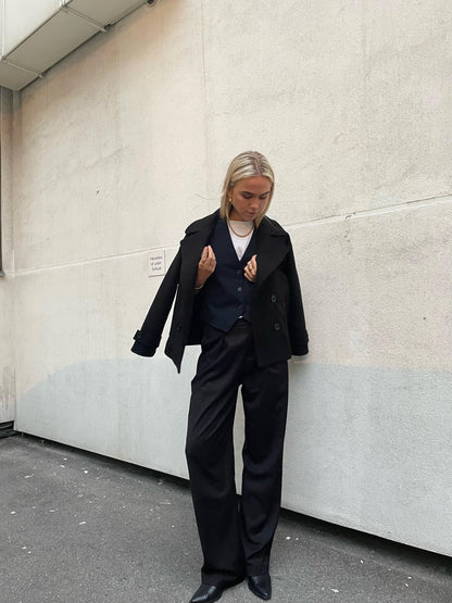 Ginalli Coat - Black