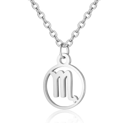 Starlit Zodiac Charm Necklace