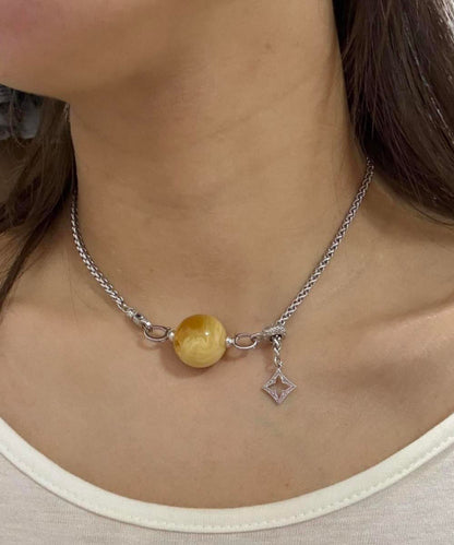 Boutique Silk Sterling Silver Pearl Rotate Lariat Necklace