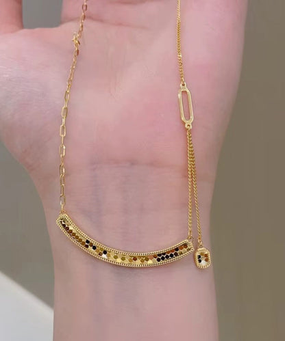 Gold Sterling Silver Overgild Fish Scale Smile Locket Necklace