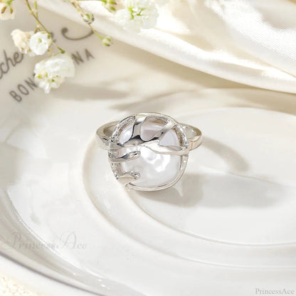 Dark Animal Butterfly Zircon Star Ring