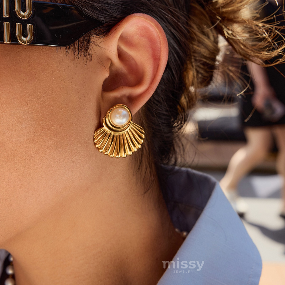 Faith Pearl Earrings