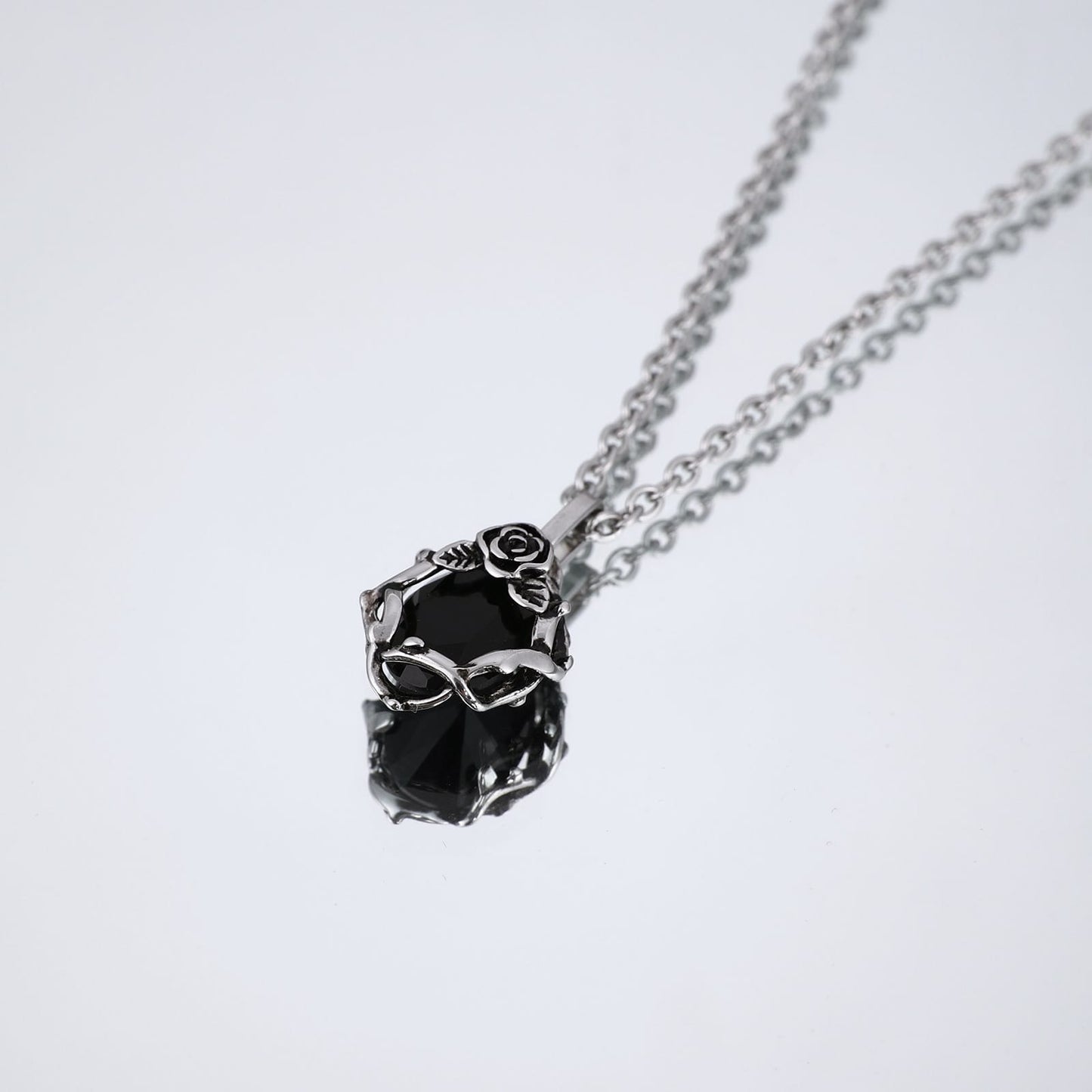 Twilight Rose Necklace
