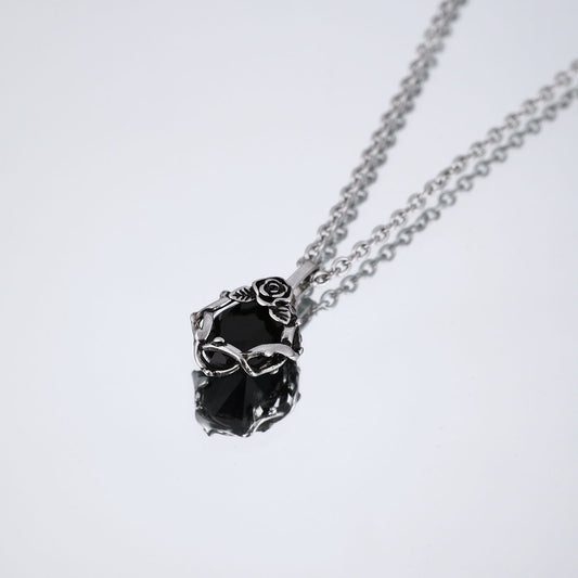Twilight Rose Necklace