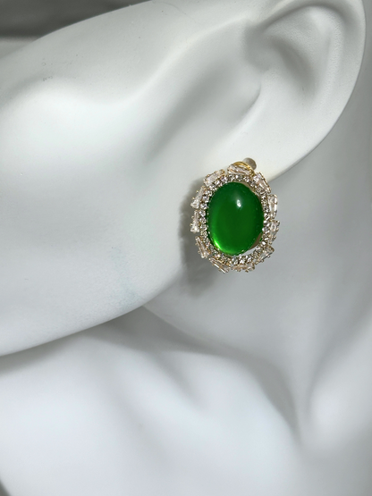 Chase Halo Stud Earrings
