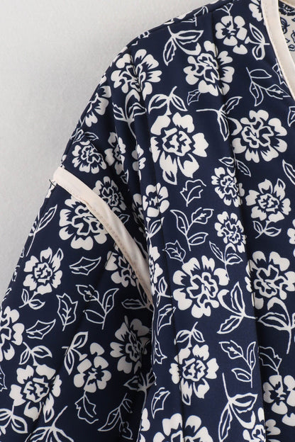 Double Sided Printed Trimmed Padded Coat