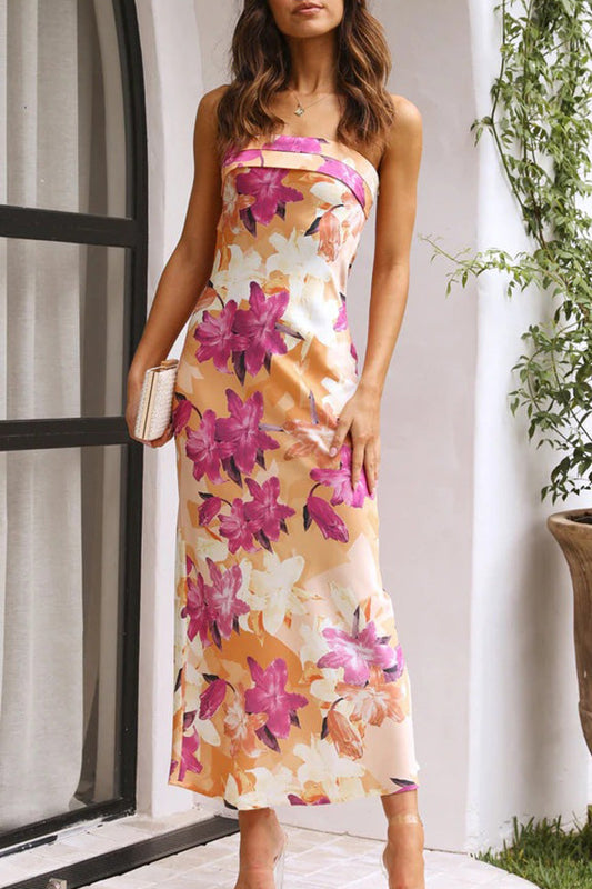 Letters of Mine Off Shoulder Maxi Dress