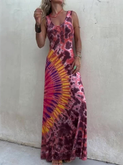 Tie-dye Maxi Dress