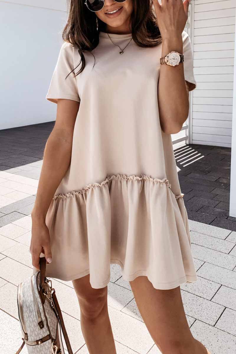 Ruffled Mini Dresses