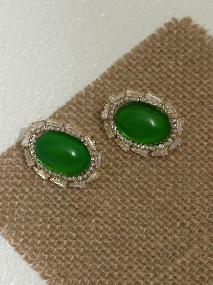 Chase Halo Stud Earrings