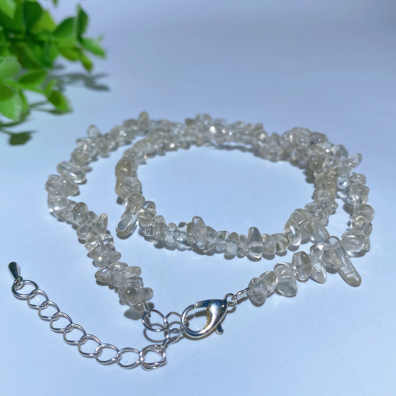 40cm Mixed Crystal Chips Spiritual Healing Necklace