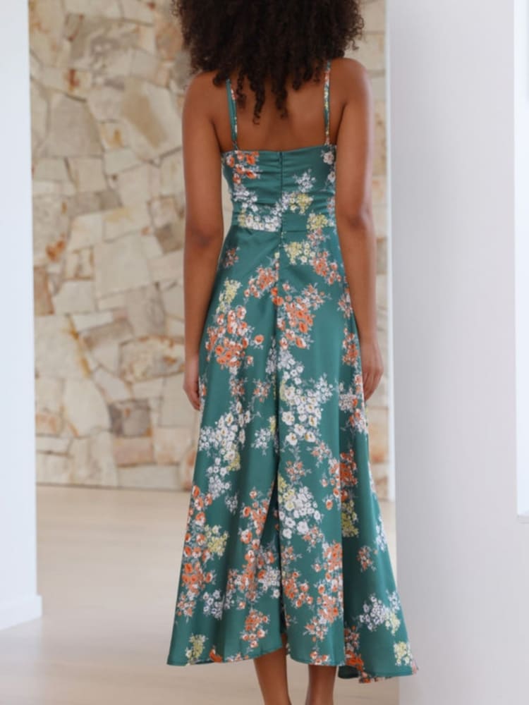 Dreamers Midi Dress - Green