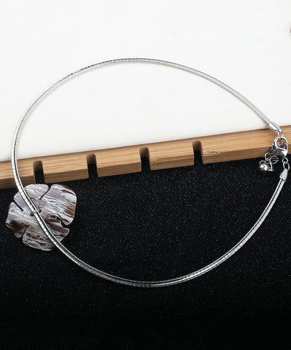 Loose Silk Stainless Steel Choker