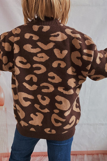 Leopard Long Sleeve Cardigan