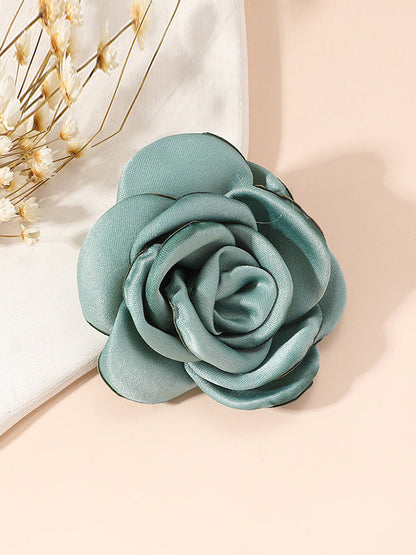 Color Three-dimensional Flower Brooch Accessories
