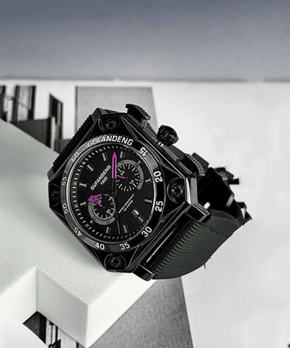 White Silicone Rubber Alloy Quartz Movement Watch