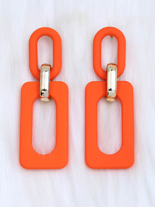Geometric Hollow Earrings Accessories