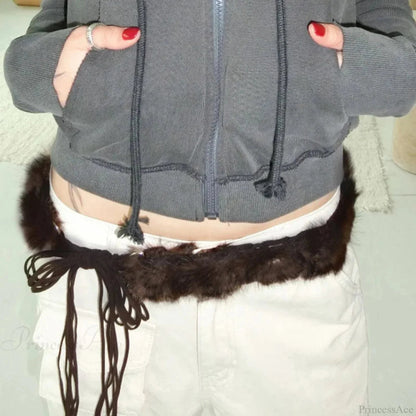 Y2k Gothic Pu Leather Harajuku Waist Belt