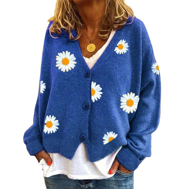 Chrysanthemum Sweater Cardigan