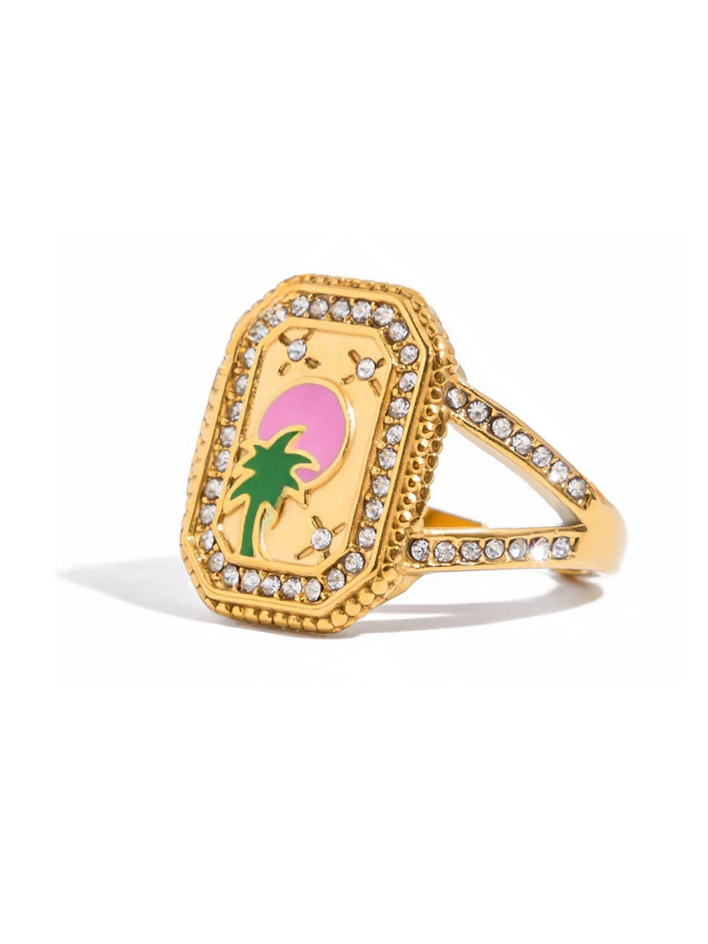 Blakelee Modern Emblem Ring