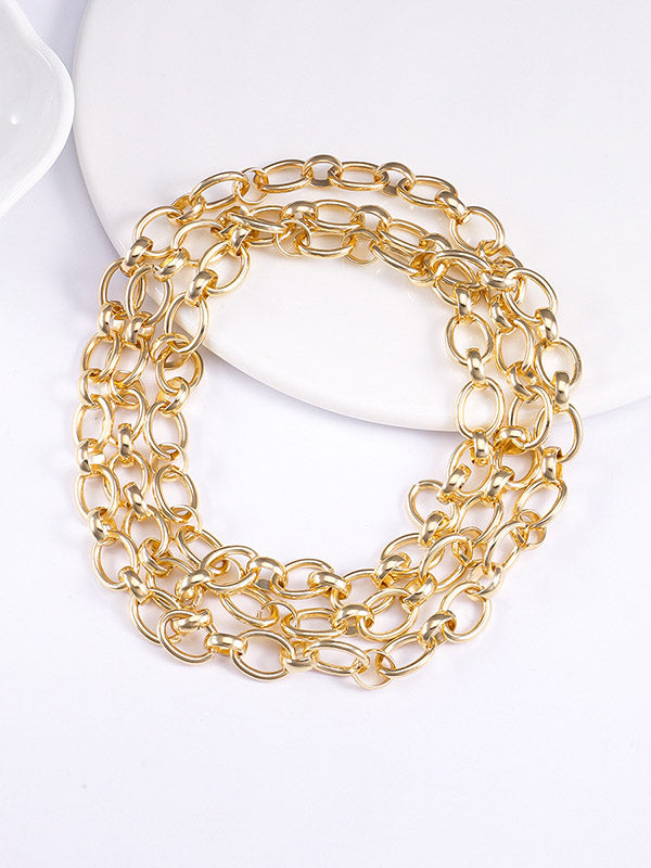 Chains Color Necklaces Accessories