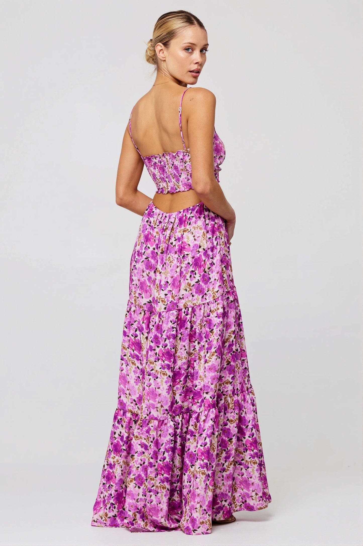 Splice Swing Cami Maxi Dress