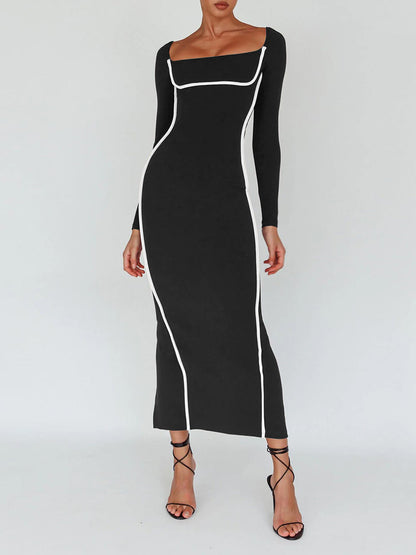 A-list Glam Maxi Dress