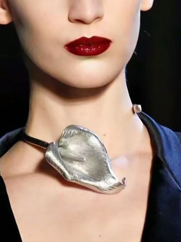 Leaves Shape Color Necklaces Accessories