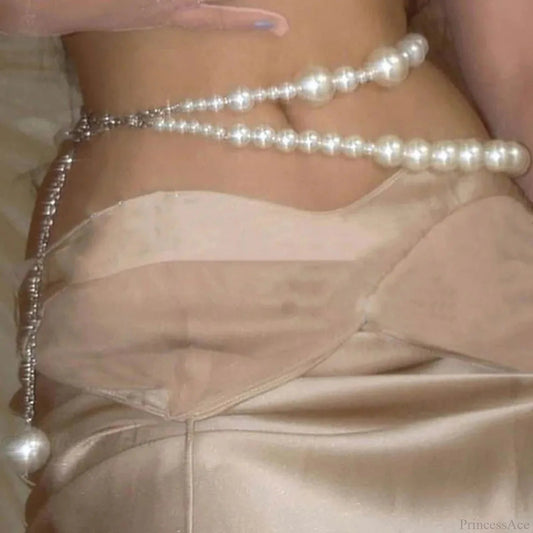 Geometric Gothic Lustrous Waist Chain Belt
