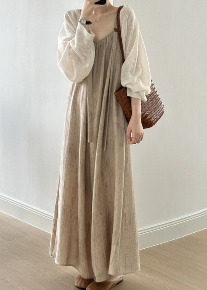 Sleeveless Button Jumpsuit Linen Pockets