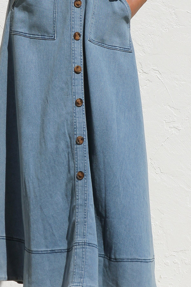Danielle Dress Blue Denim