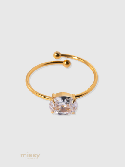 Betsabe Delicate Zircon Ring
