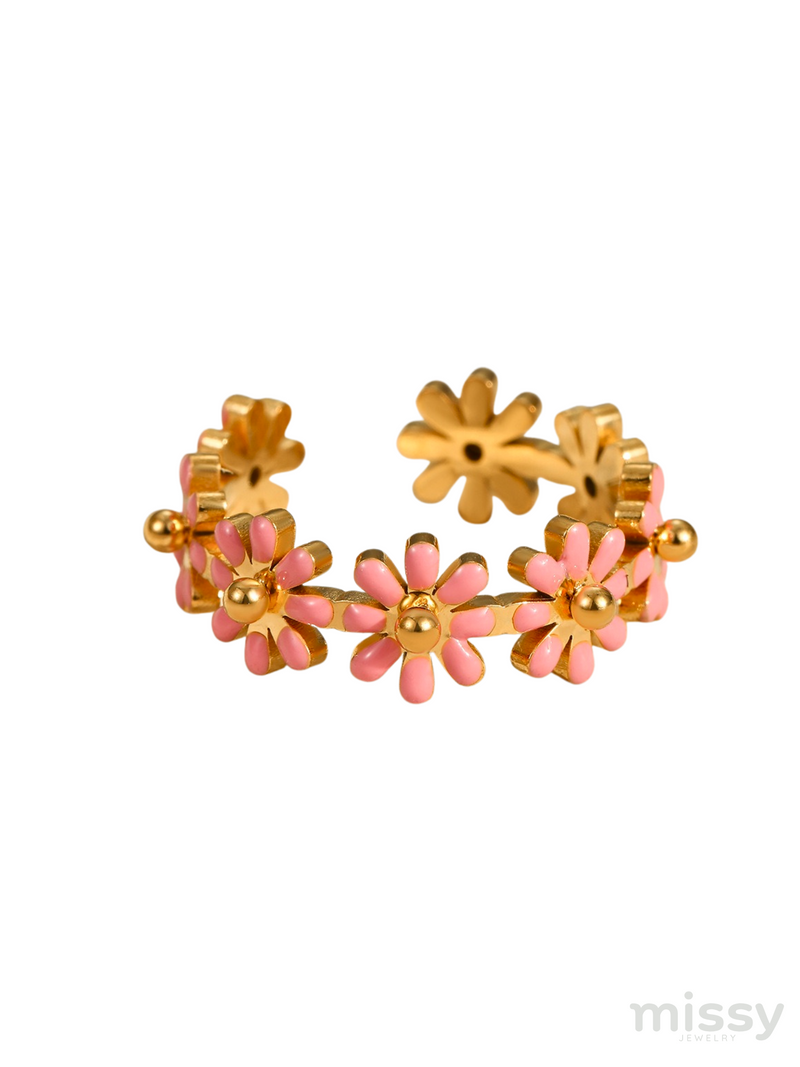 Hera Daisy Bloom Ring